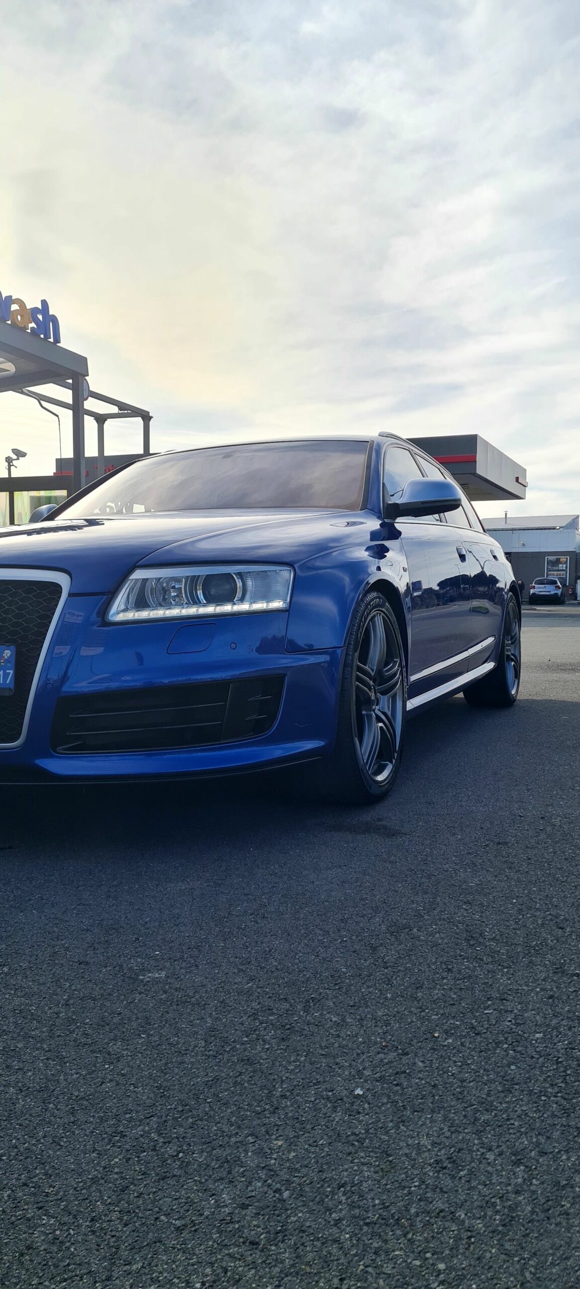 Rs6 V10 échappement sur mesure inox et clapet audi ligne complète catasport (9)